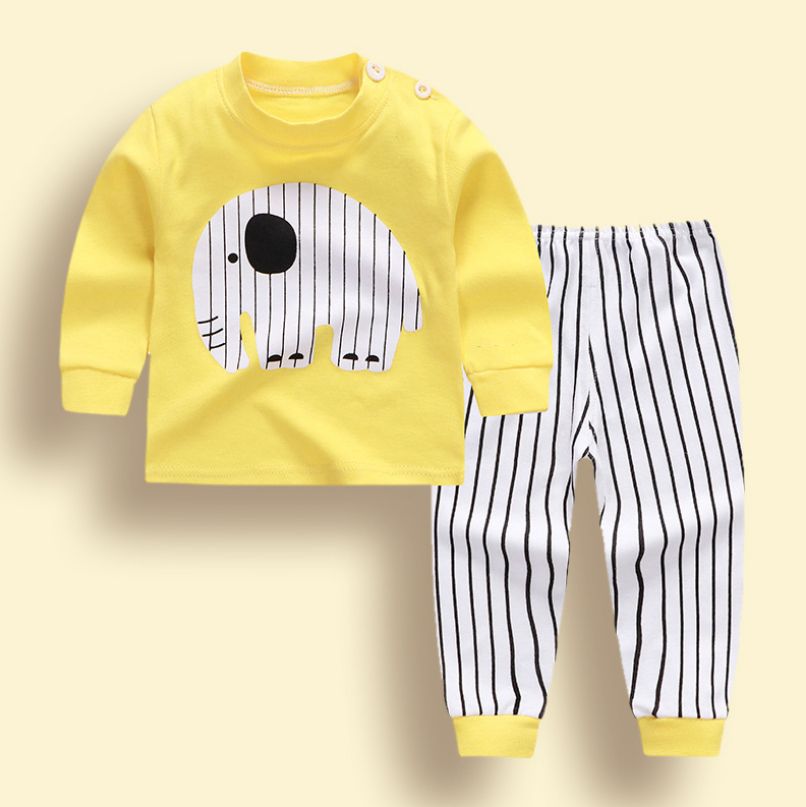 Infant Baby Boys Girls Clothes Sets-elephant