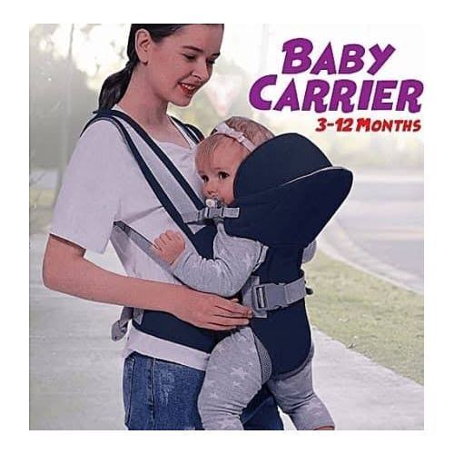 6-ways Adjustable Ergonomic Baby Carrier (3.5-13kg)