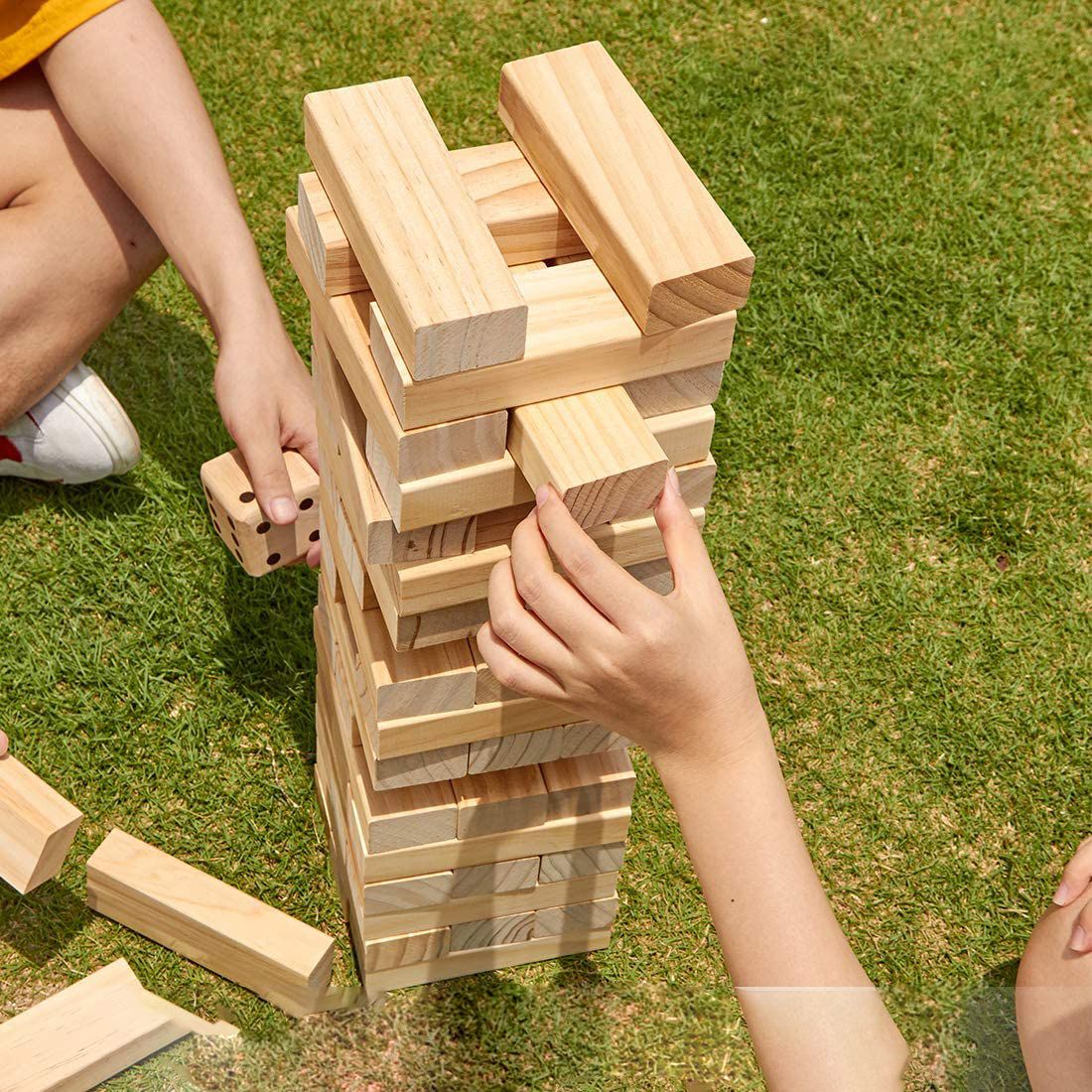 Extra Large New Jenga Block Game For Kids & Adults