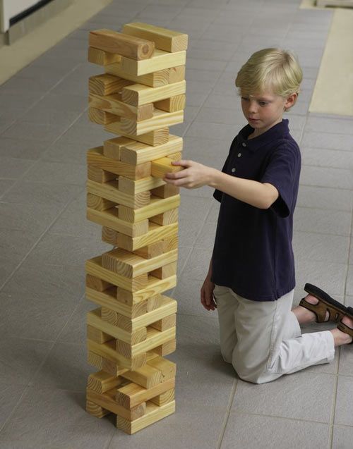 Extra Large New Jenga Block Game For Kids & Adults