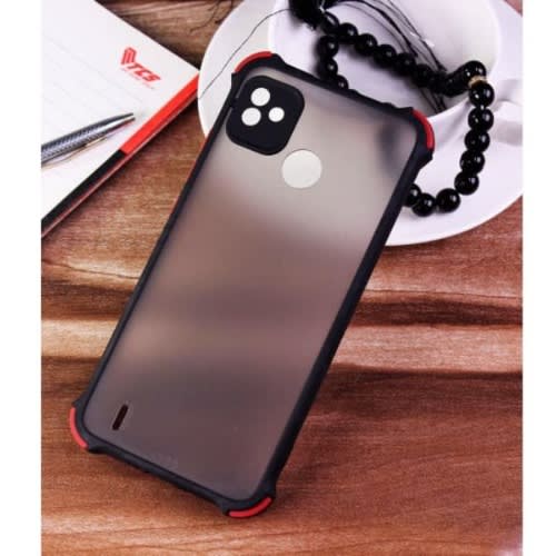 Silicone Back Cover For Tecno Pop 5 - Black