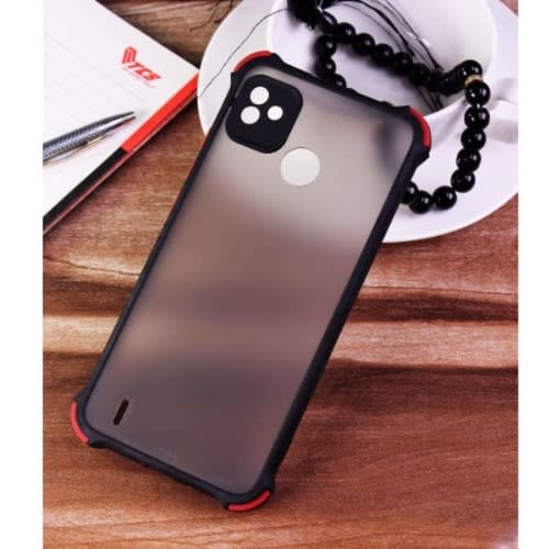 Silicone Back Cover For Tecno Pop 5 - Black