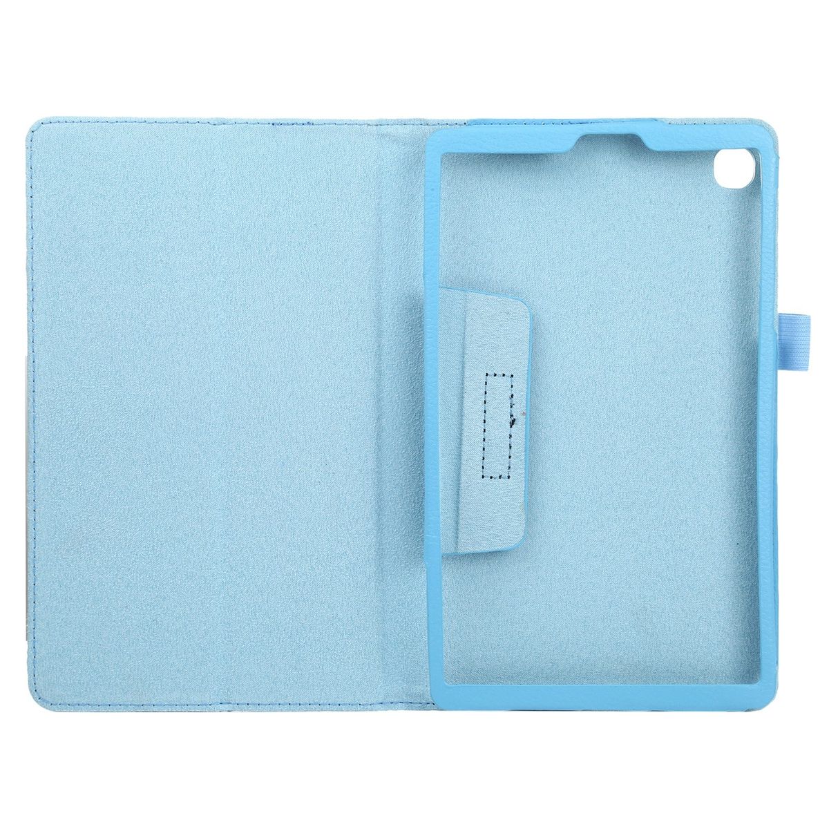 For Samsung Galaxy Tab A7 Lite T220 / T225 Leather Case (Sky Blue)