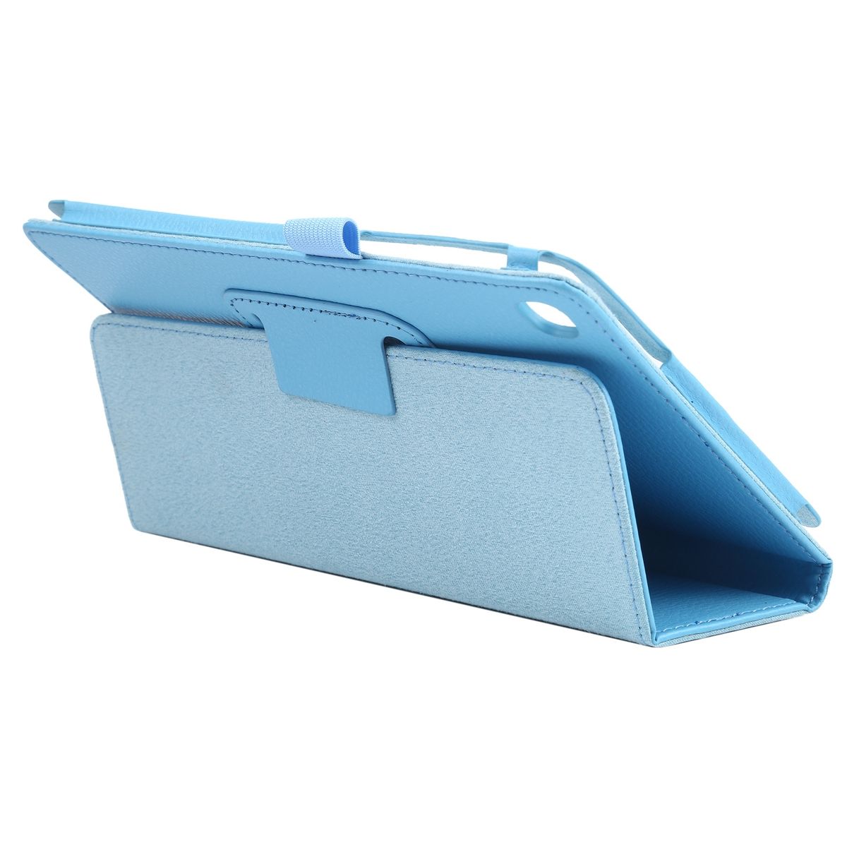 For Samsung Galaxy Tab A7 Lite T220 / T225 Leather Case (Sky Blue)