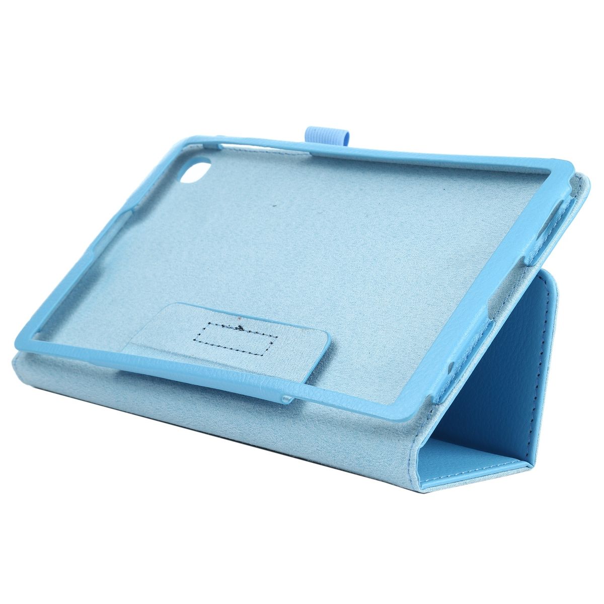 For Samsung Galaxy Tab A7 Lite T220 / T225 Leather Case (Sky Blue)