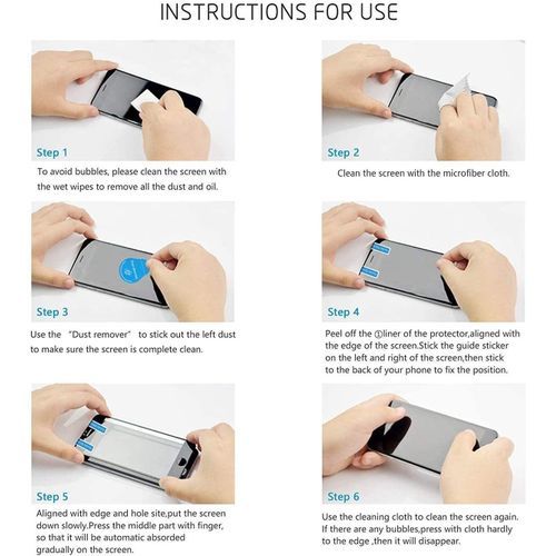 Galaxy S9 Curved Privacy Solid Protective Screen Guard