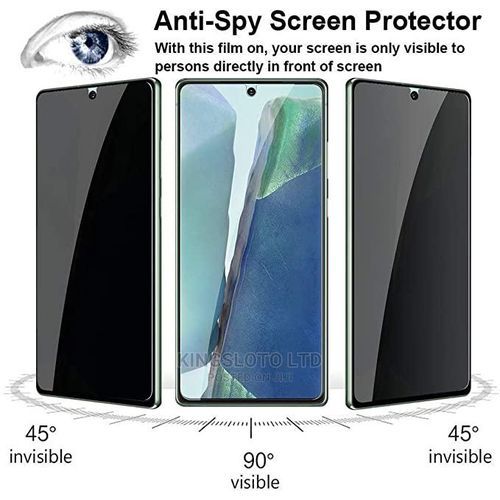Galaxy Note 20 Ultra Curved Privacy Solid Protective Screen Guard