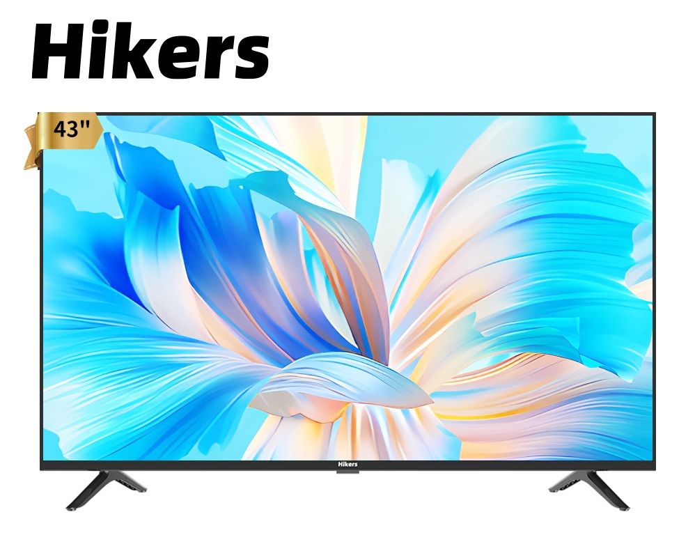 43'' Frameless FHD LED TV - Black +  Free Wall Mount