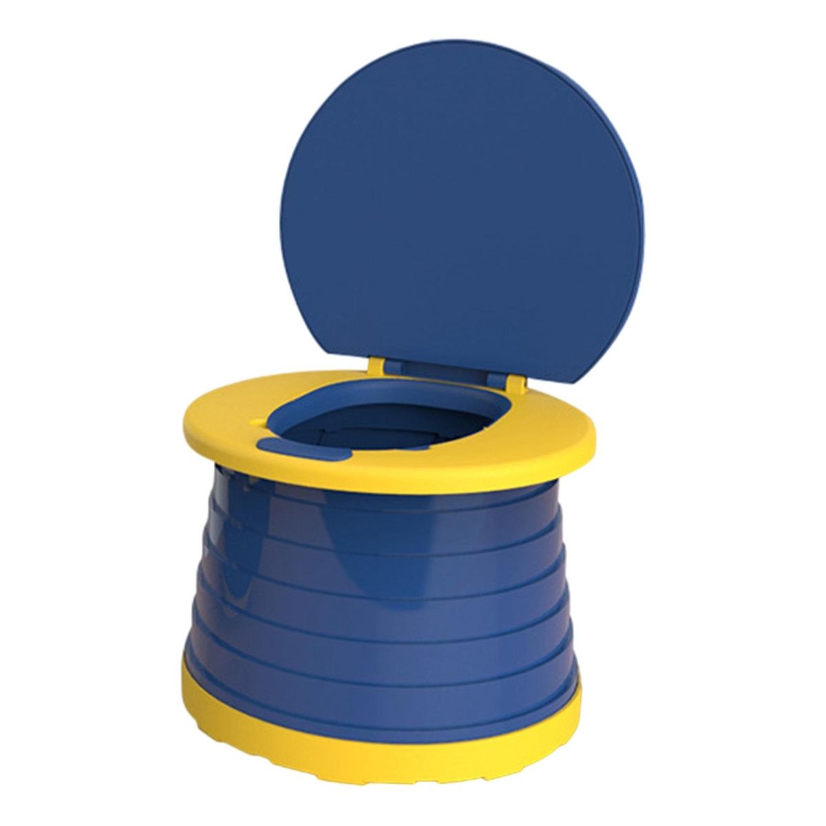 Travel Children Folding Toilet Seat Toddler Baby Potty Blue