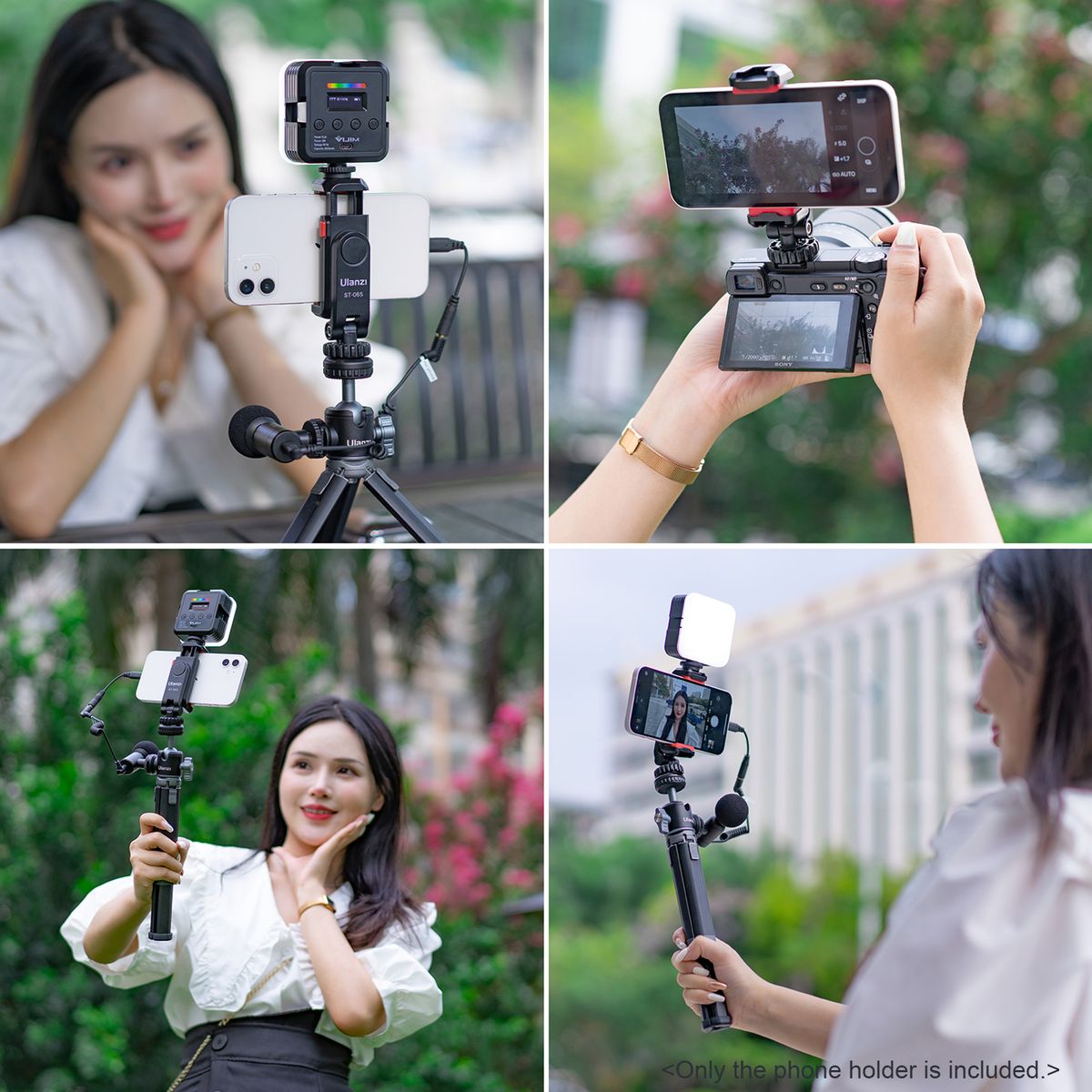 ST-06S Portable 360° Rotation Tripod Phone Mount Holder