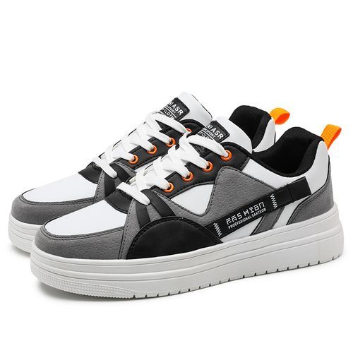 2021 Mens Casual Classic Shoes Board Sneakers-Grey