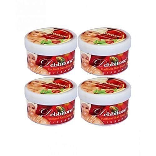 4 Pieces Of Herbal Radiant Black Soap For Smooth Skin..