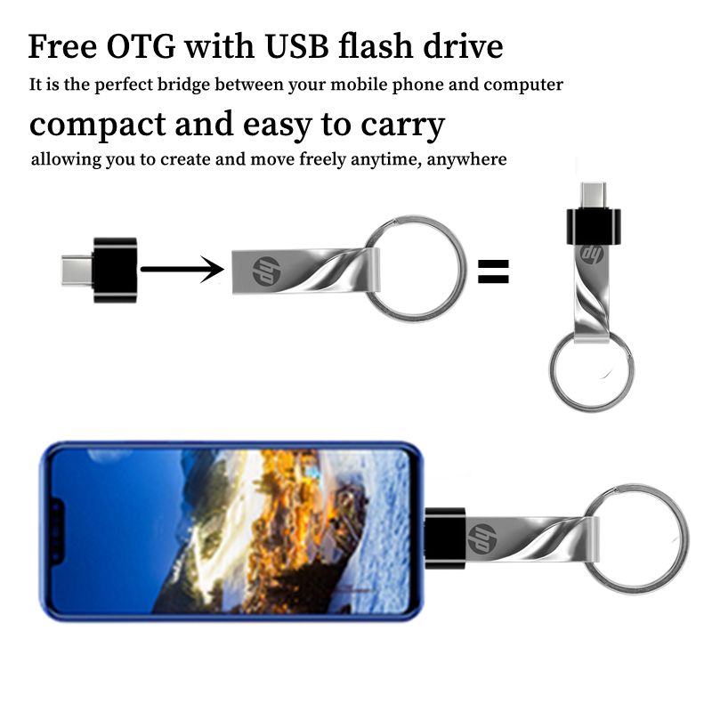 64GB Metal Waterproof Pendrive USB 3.0 USB FLASH DRIVE