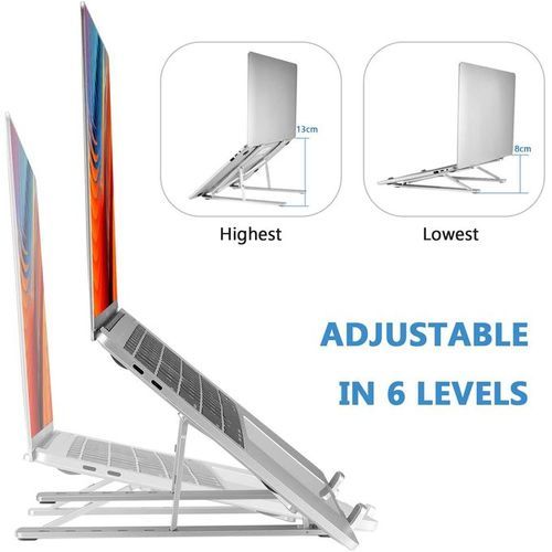 Portable Laptop Stand Aluminium Macbook Tablet Notebook