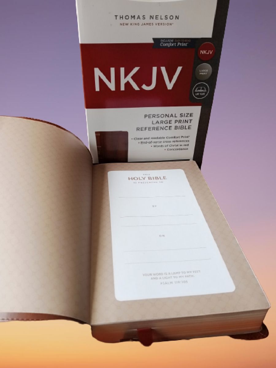 NKJV Personal Size Large Print Reference Bible