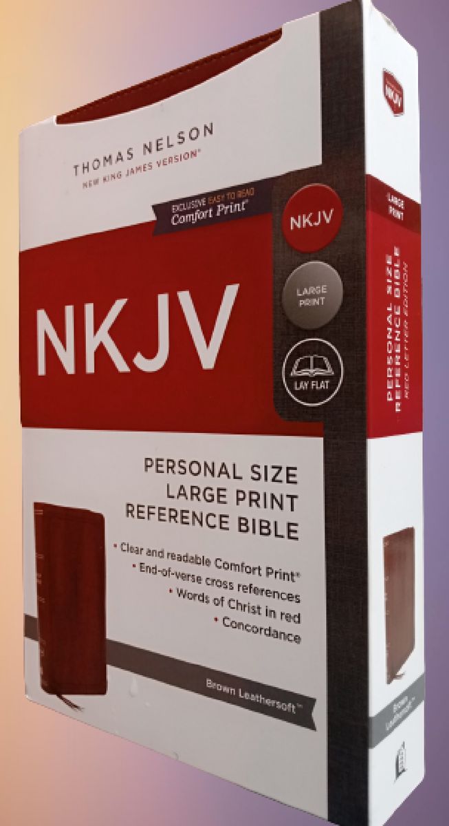 NKJV Personal Size Large Print Reference Bible