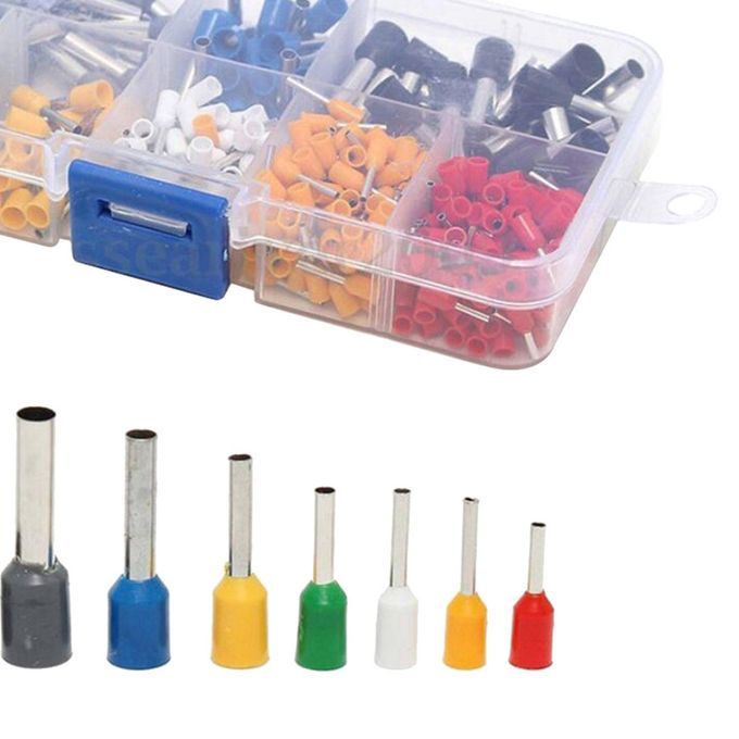 400pcs/lot Ferrules Kit Set Wire  Connector Insulated Cord Pin