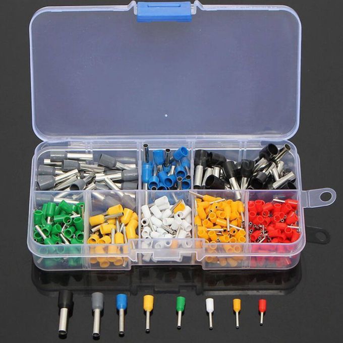 400pcs/lot Ferrules Kit Set Wire  Connector Insulated Cord Pin
