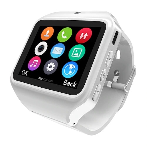 Watch Music Smartwatch Phone - White