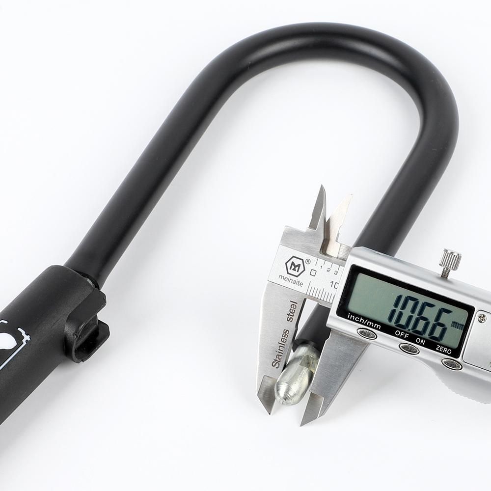 WEST BIKING Bicycle U Lock MTB Road Bike Wheel Lock 2 Keys Anti-theft Safety Motorcycle Scooter Cycling Lock Bicycle Accessories