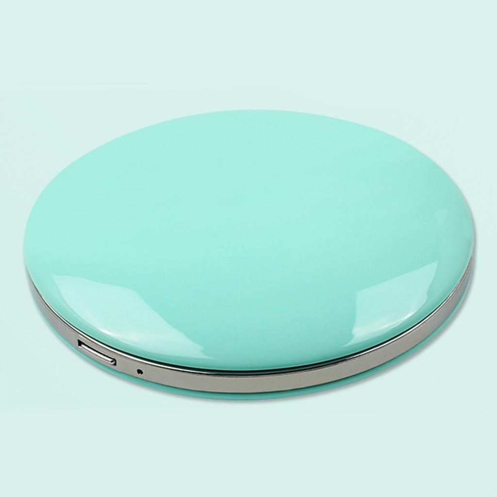 Portable Magnifying Compact LED Makeup Mirror 2-sided