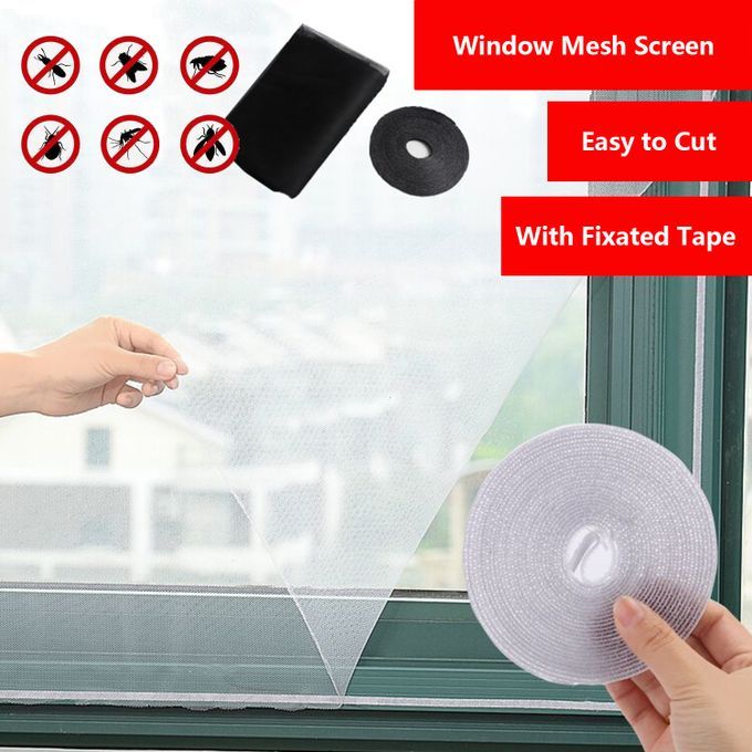 Window Mesh Screen 4 X 5 FT Screen Roll Screen Replacement-