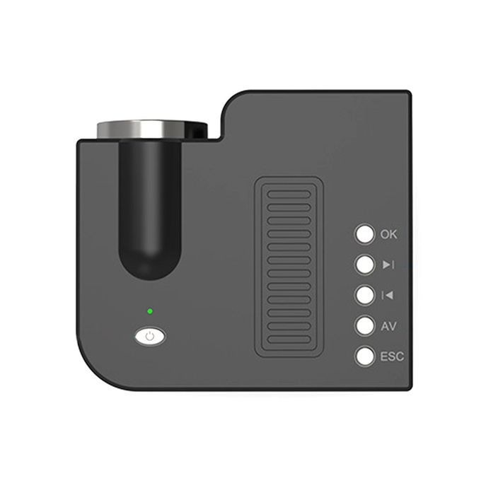 UC28C Portable Projector Mini 3D Projector Mini Movie Video Projector Black