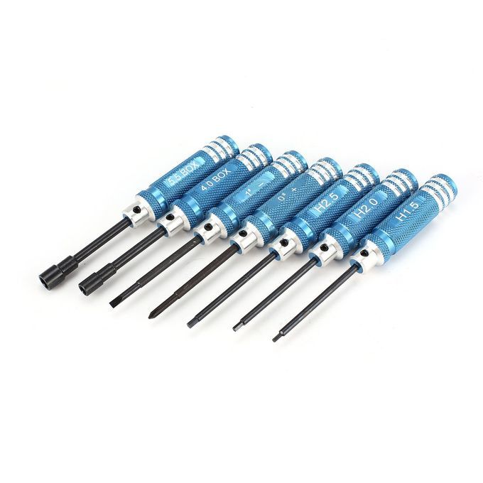 7p S   Straight  Ross S Rewdriver Sleeve Tools Nut Wren H Kit For R  Model-Blue