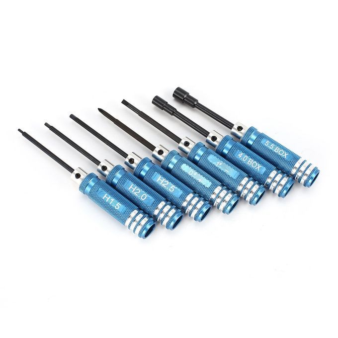 7p S   Straight  Ross S Rewdriver Sleeve Tools Nut Wren H Kit For R  Model-Blue