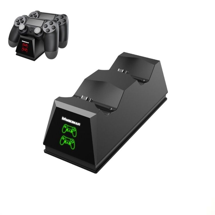 Mikiman Suitable For PS4 Dual Game Pad Charger Base