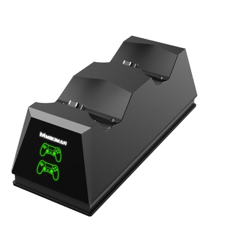 Mikiman Suitable For PS4 Dual Game Pad Charger Base