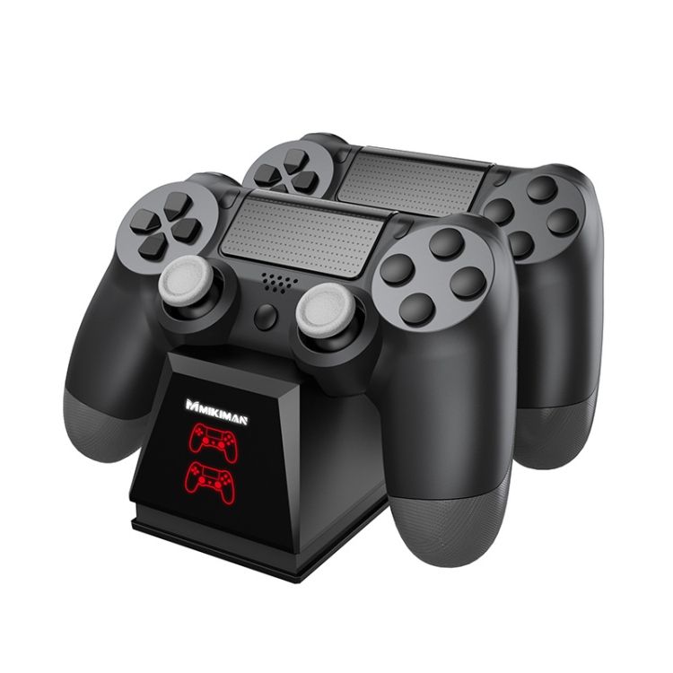 Mikiman Suitable For PS4 Dual Game Pad Charger Base
