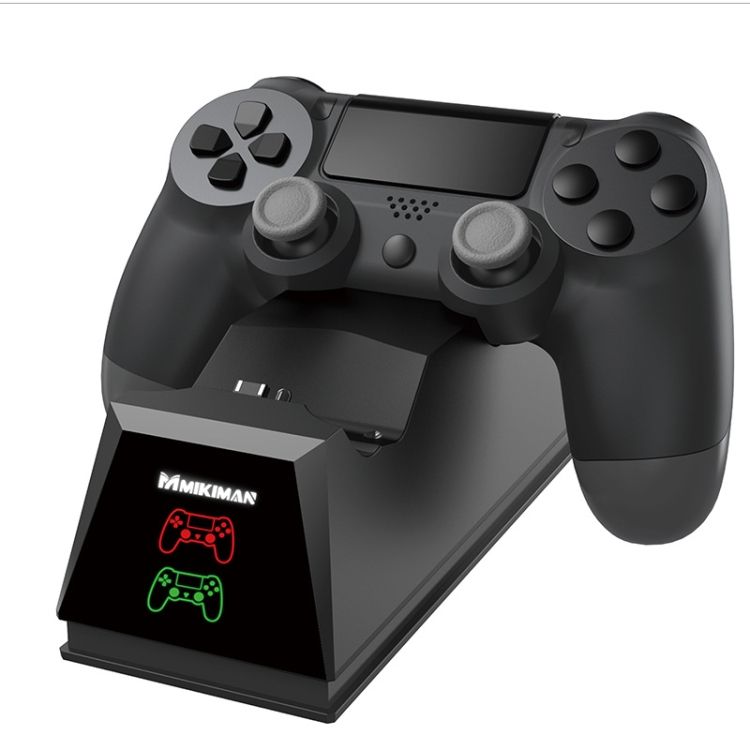 Mikiman Suitable For PS4 Dual Game Pad Charger Base