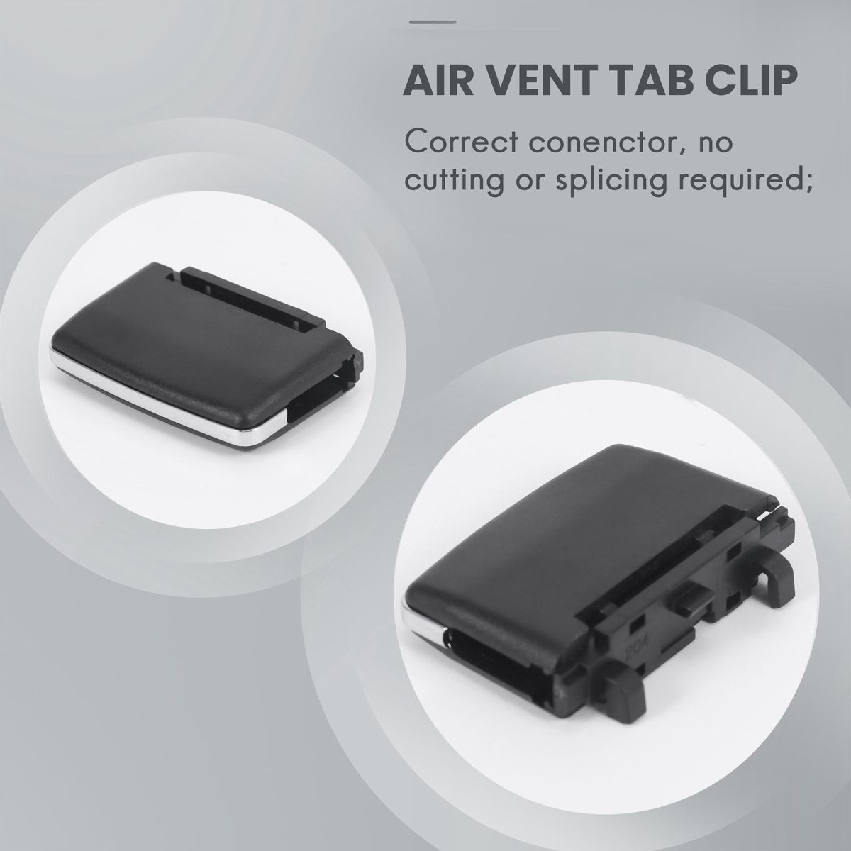 AC Outlet Tab Clip Repair Kit for W204 C180 C200 C260