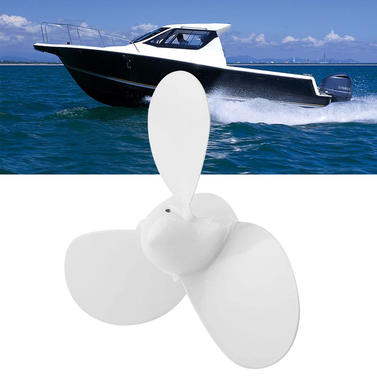 7 1/4X5-A Boat Propeller Outboard Motor Propeller 3 Blades