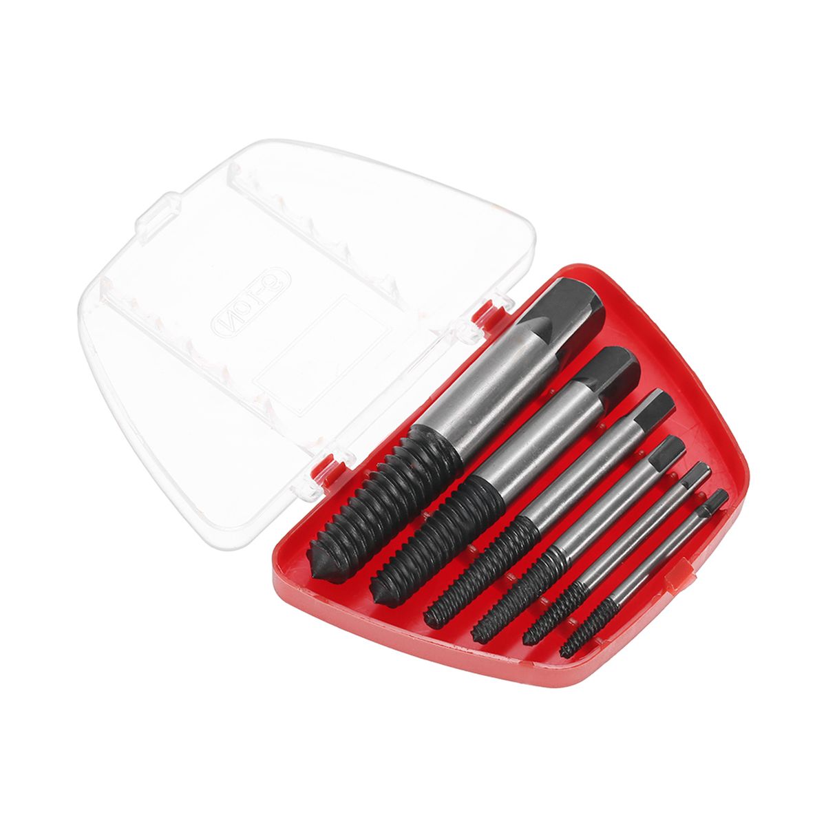 6pcs Broken Bolt Screw Extractor Remover Set Easy Out Drill