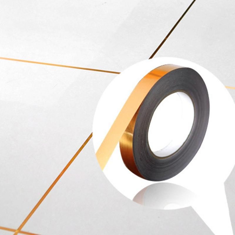 50m Wall Tile Floor Gap Sealing Tape Waterproof Strip-Gold