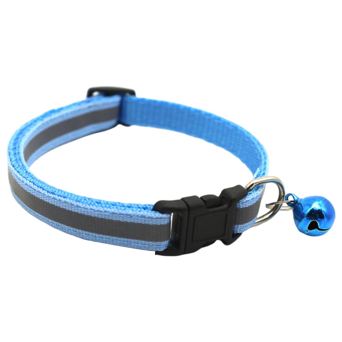 Dog Cat Luminous Collar Reflective Patch Collar