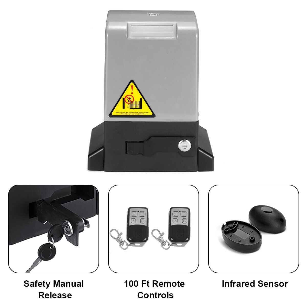110V Infrared + Mobile Phone + Wireless Password Electric