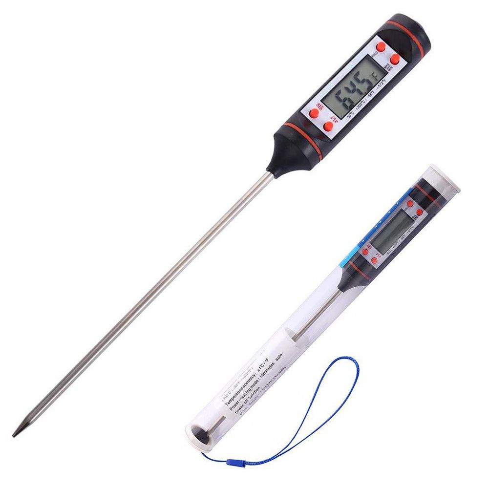 Digital Meat Thermometer Cooking Food Kitchen BBQ Probe Water Milk Oil Liquid Oven Digital Temperaure Sensor Meter Thermocouple