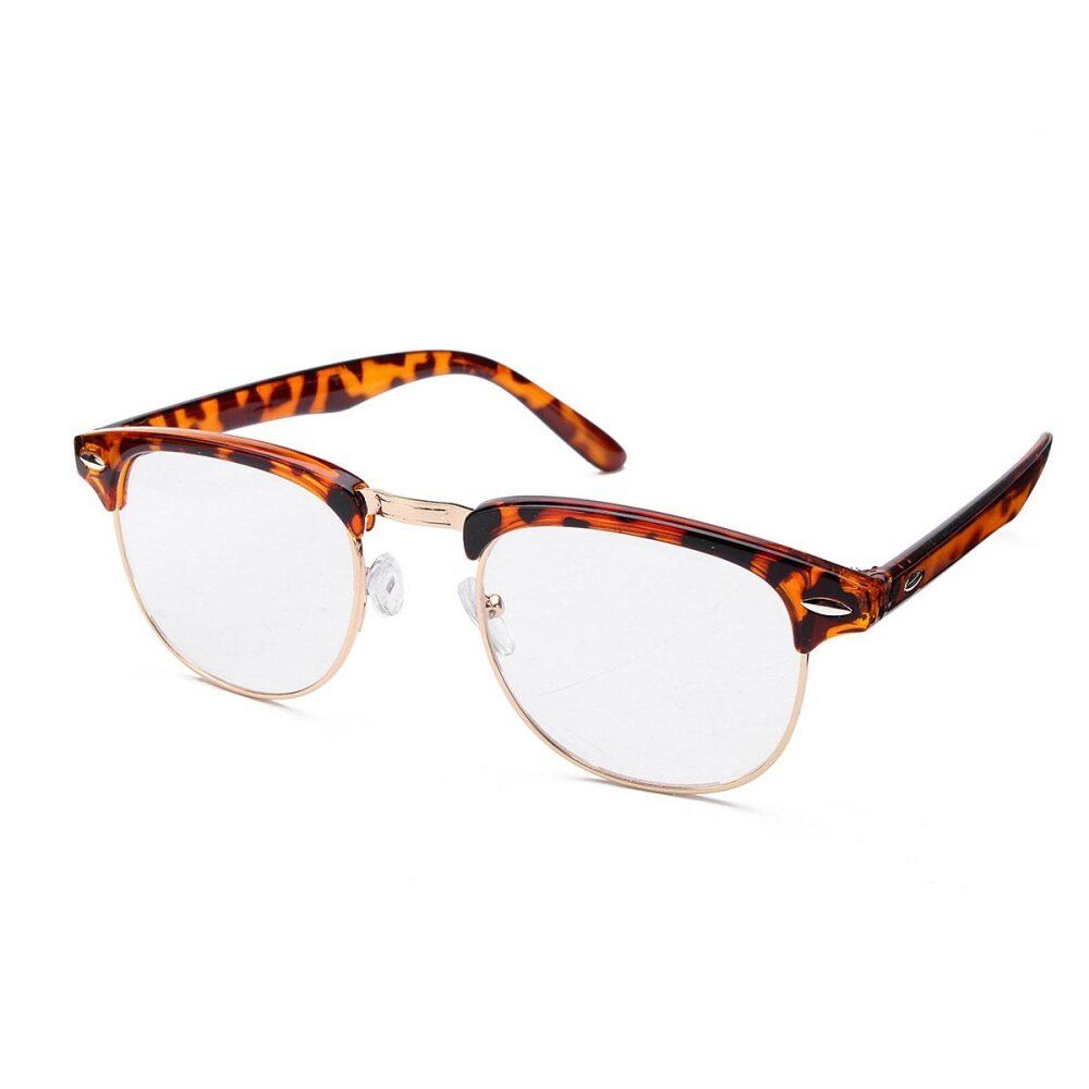 Fashion Women Men Eyeglasses Clear Frame Glasses Lens Eyewear Vision Care HOT Leopard