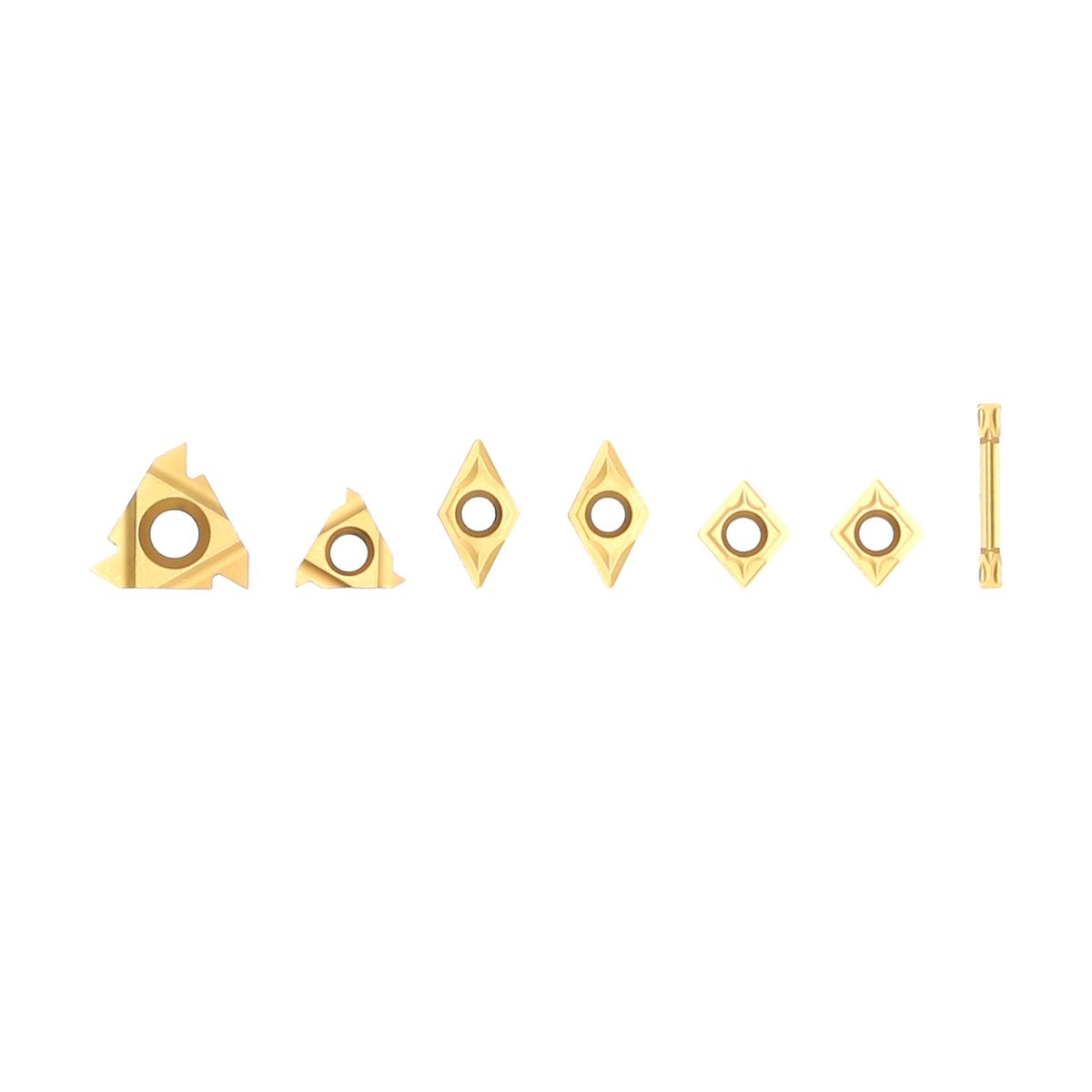 7pcs 12mm Shank Diameter Lathe Turning Tool Holder Boring