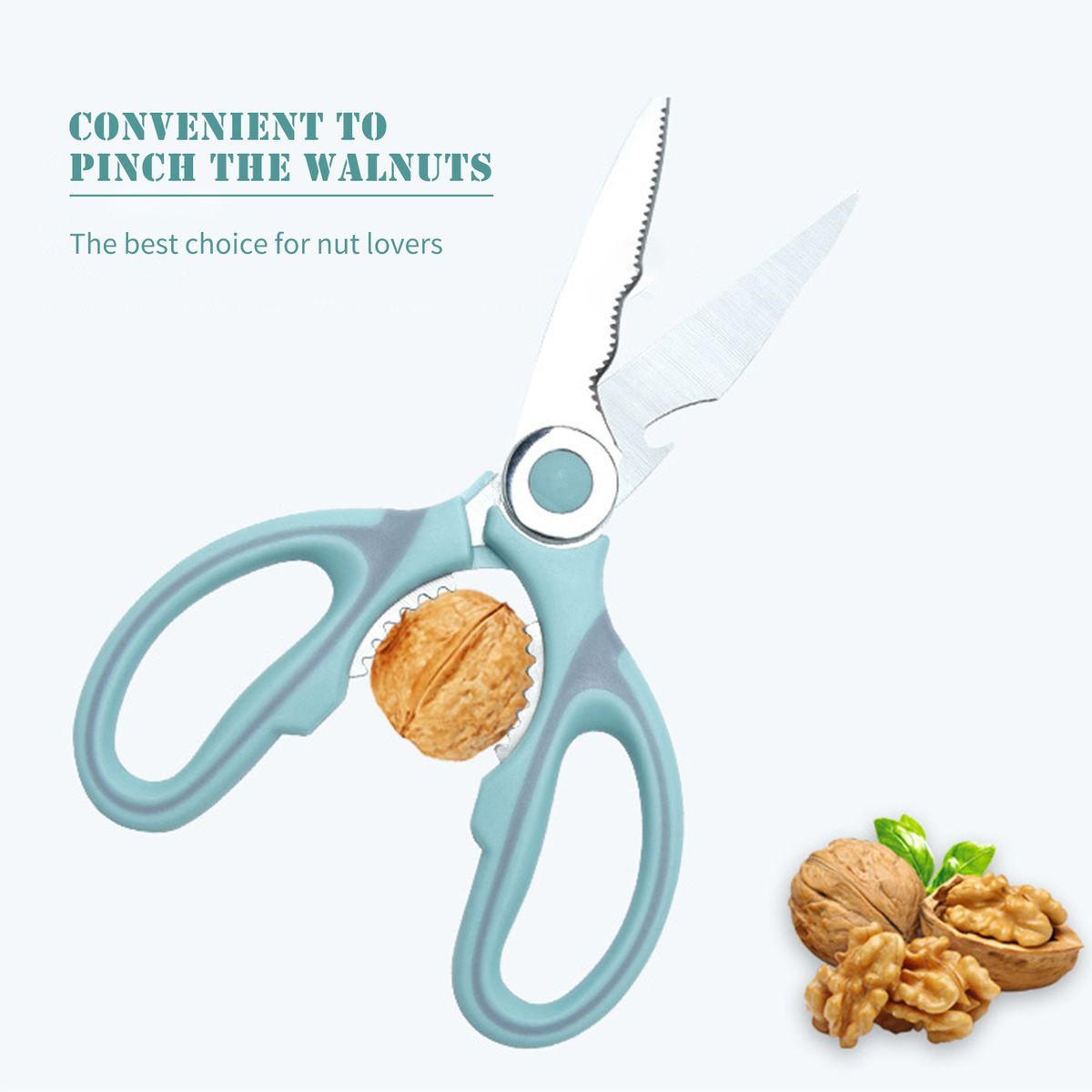Poultry Shears With Protective Cover Stainless Steel Kitchen
