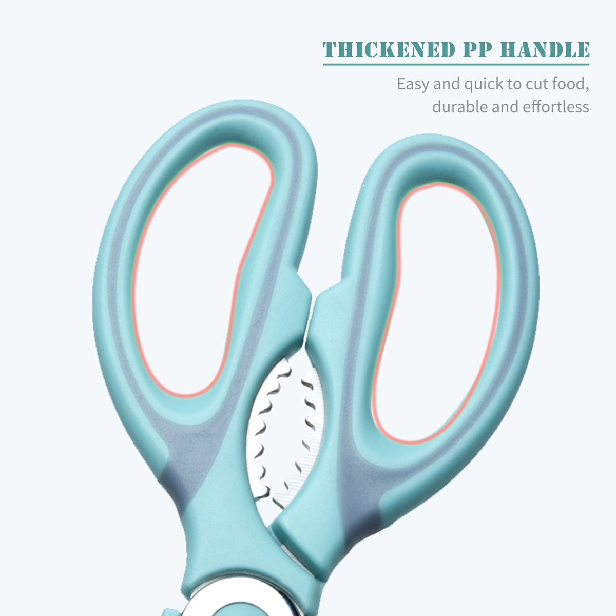 Poultry Shears With Protective Cover Stainless Steel Kitchen