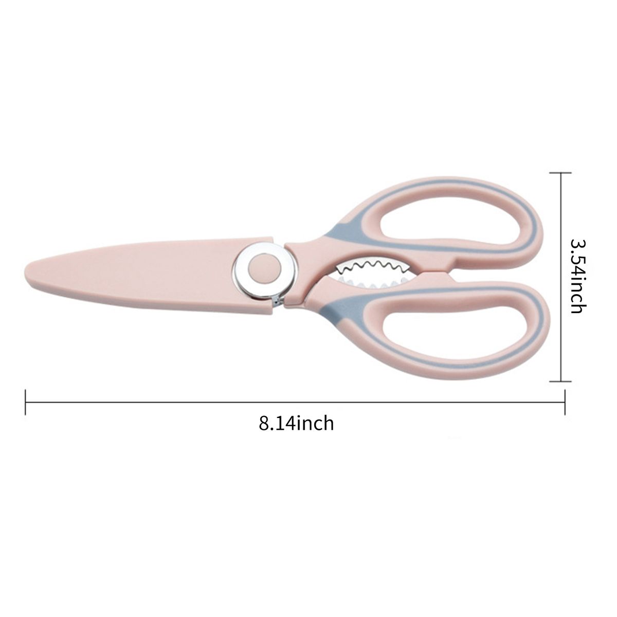 Poultry Shears With Protective Cover Stainless Steel Kitchen