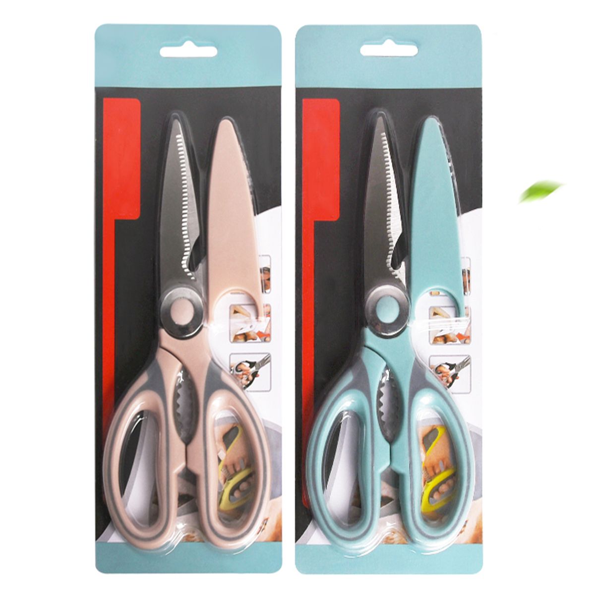 Poultry Shears With Protective Cover Stainless Steel Kitchen