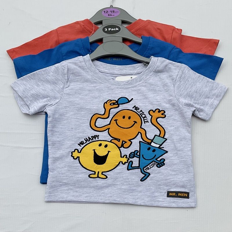 3 Pack Baby Boy Strong And Fierce Tees