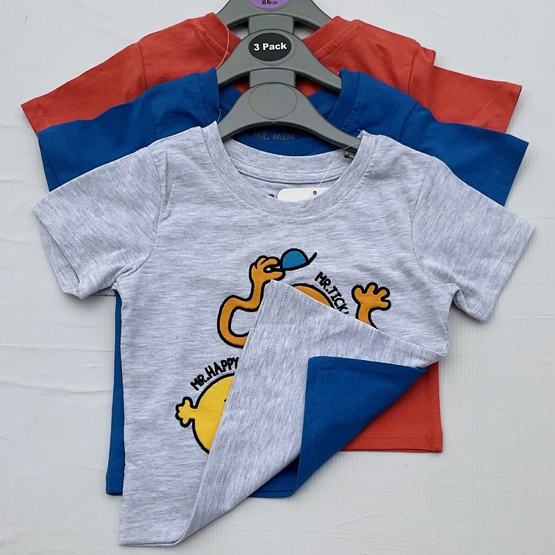 3 Pack Baby Boy Strong And Fierce Tees