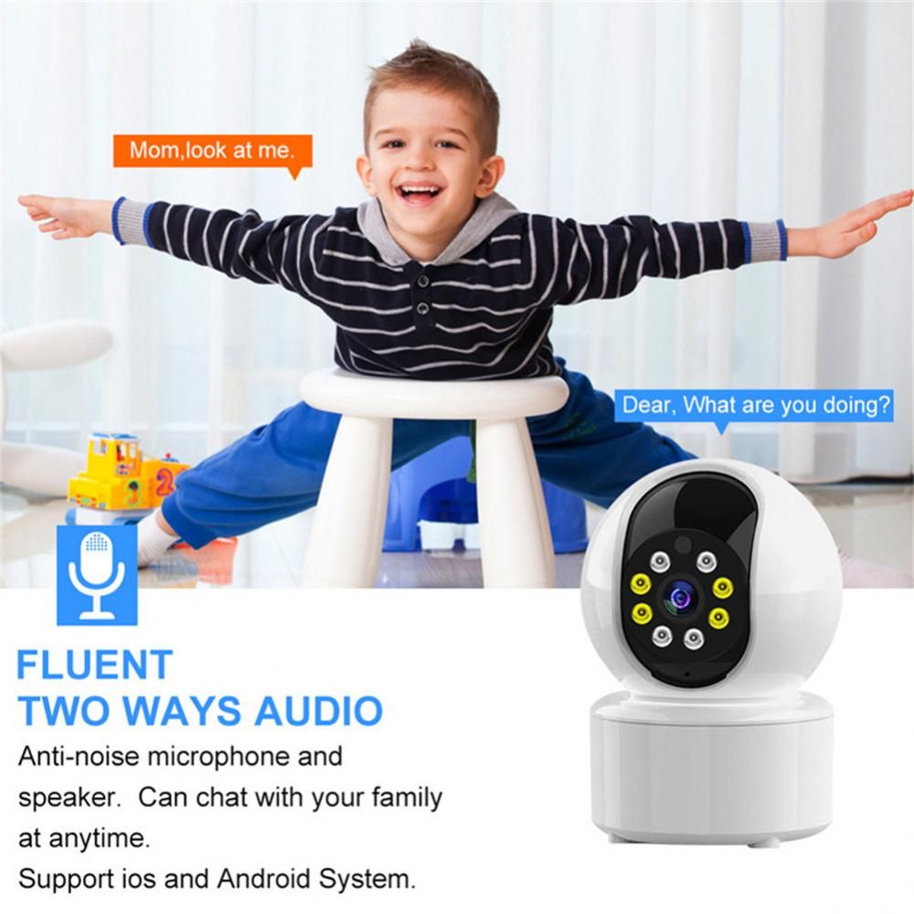 Surveillance Camera Home Remote Mobile Phone Security Home Cctv Camera Mini Wifi Ip Camera 1080p Hd Dual Light Source Indoor