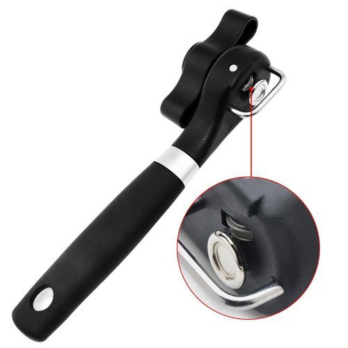 EsoGoal Stainless Steel Can Opener Smooth Edge Handy Turn